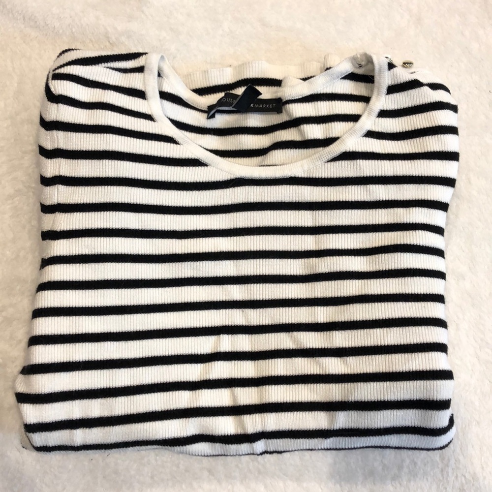WHBM Striped Sweater